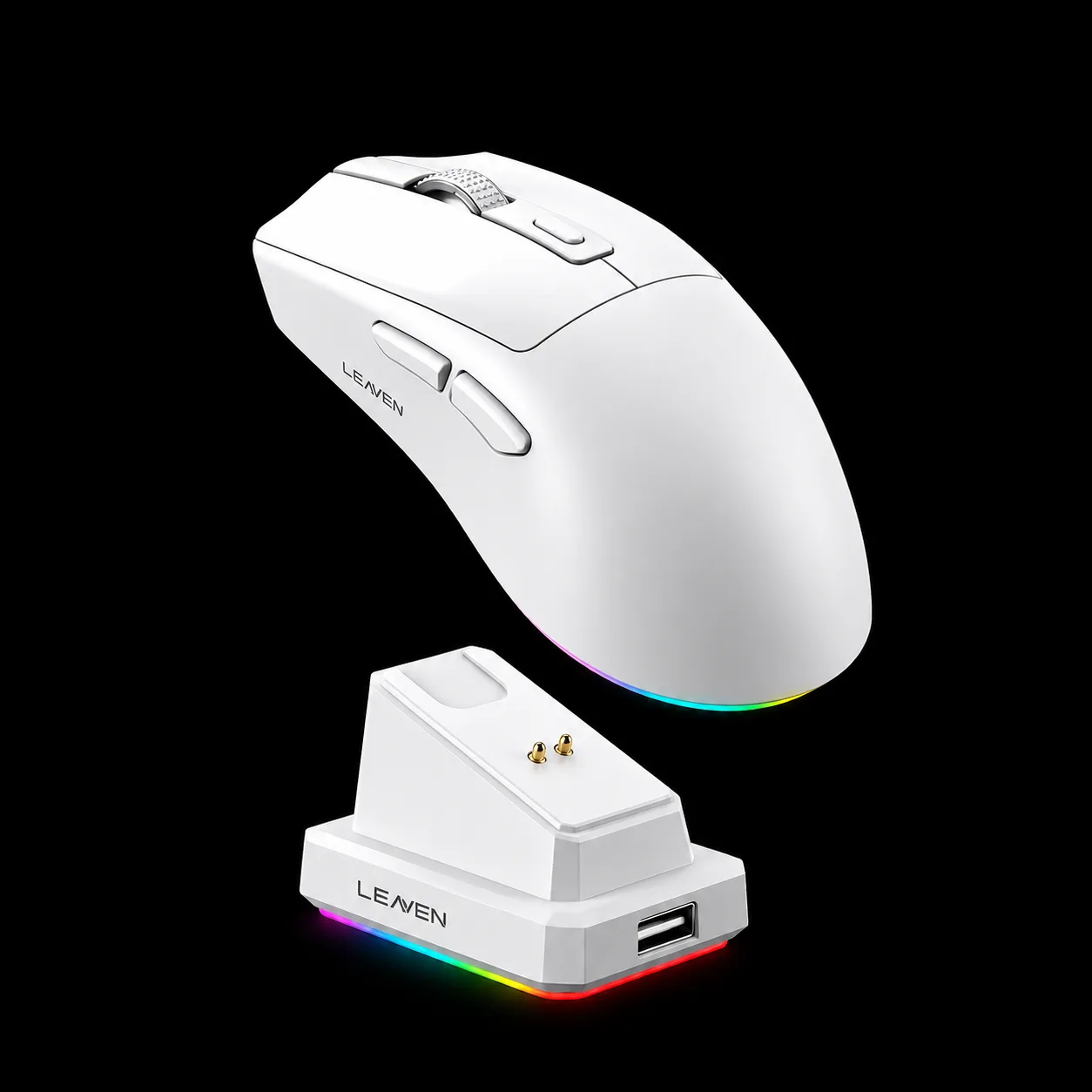 MOUSE X3 LEAVEN WHITE