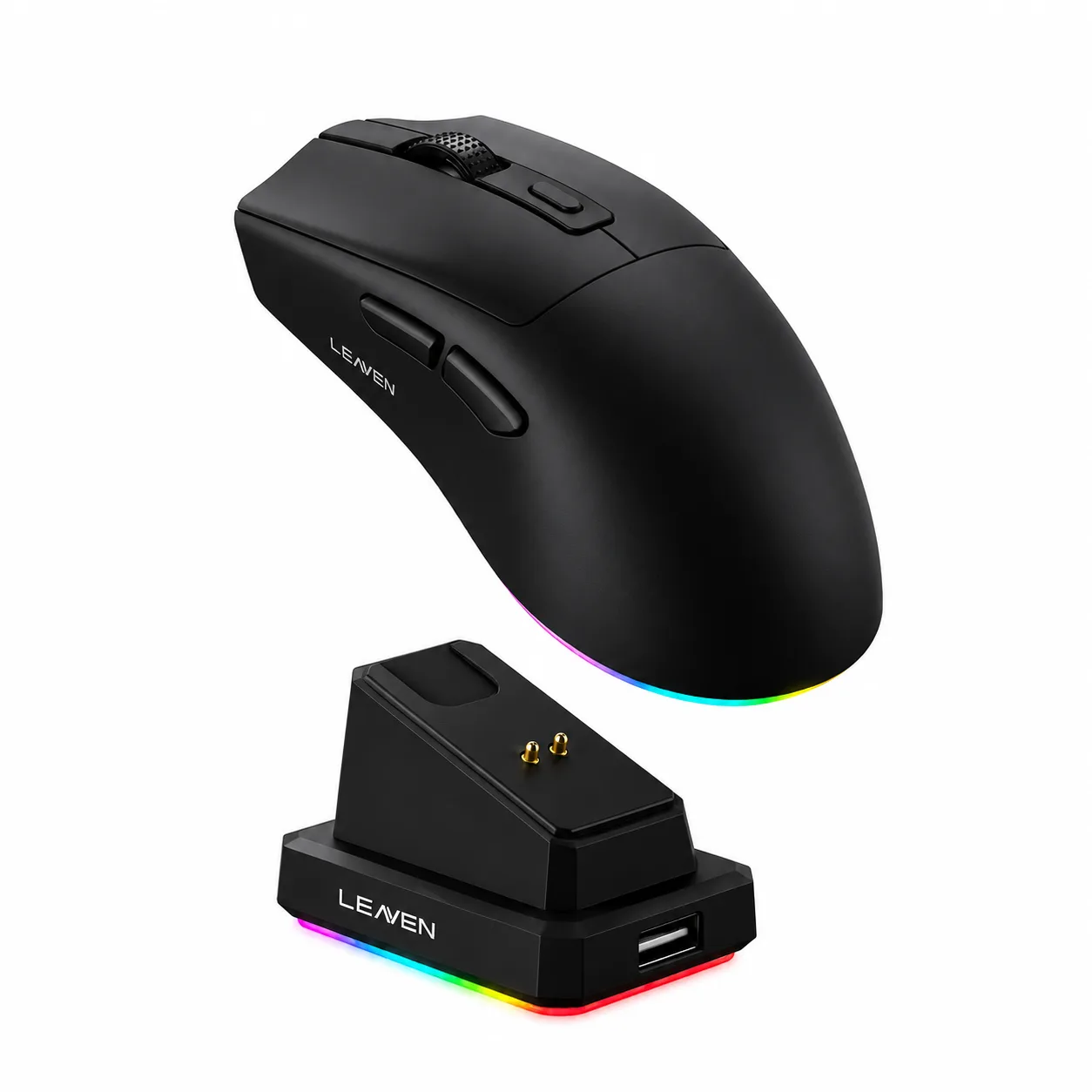 MOUSE X3 LEAVEN BLACK